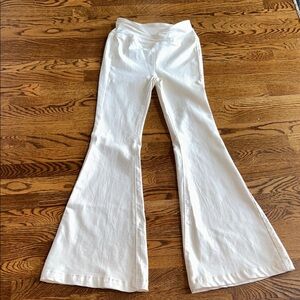 We The Free White Flare Jeans